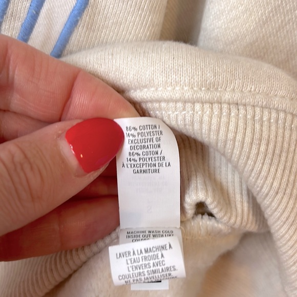 Aerie - Embroidered Mock Neck Oversized Sweater - Picture 7 of 9